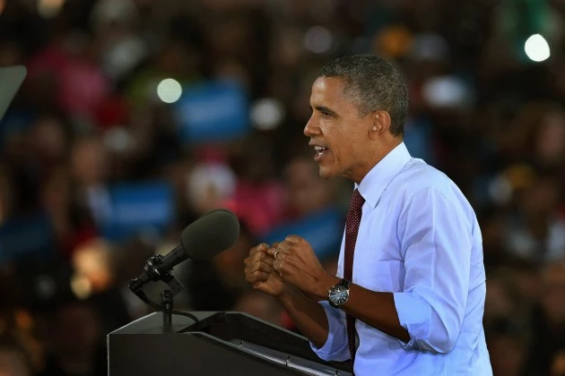 President Obama Holds Campaign Event In Milwaukee obama campaigns in Milwaukee