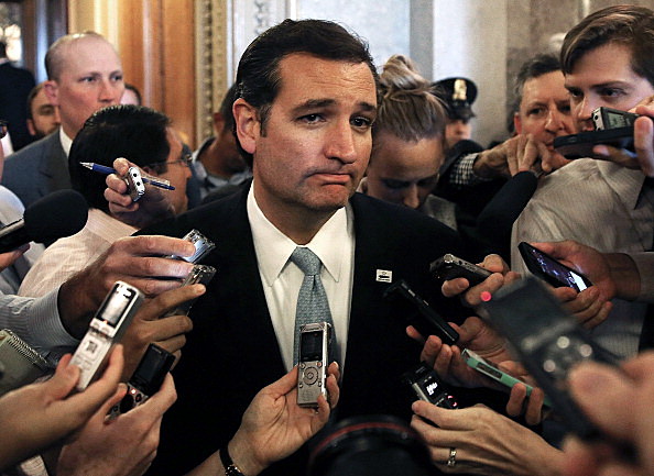 Sen. Ted Cruz (R-TX) Pulls All Nighter Speaking In Congress Advocating The Defunding Of Affordable Health Care Act Sen. Ted Cruz (R-TX) Pulls All Nighter Speaking In Congress Advocating The Defundin